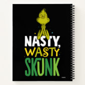 Der Knackpunkt | Ekliger Abfall Skunk Notizblock (Rückseite)