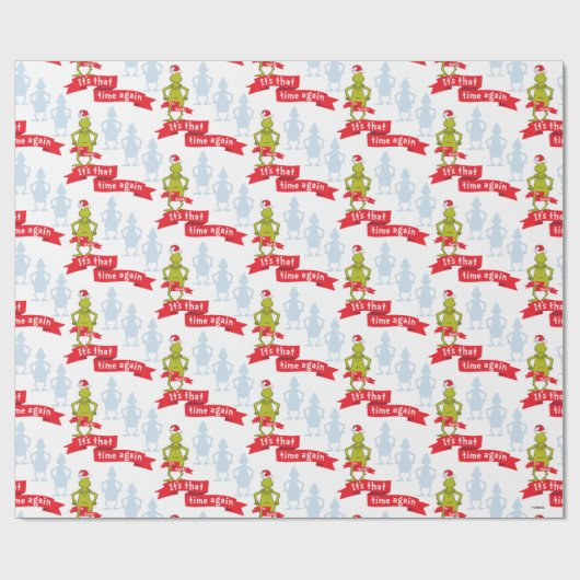 Der Knackpunkt | Es ist dieses "Time Again Pattern Geschenkpapier (Flach)