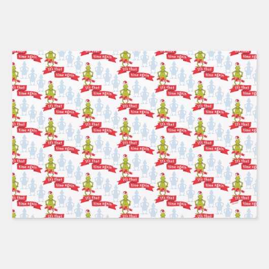 Der Knackpunkt | Es ist dieses "Time Again Pattern Geschenkpapier Set (Vorderseite 2)