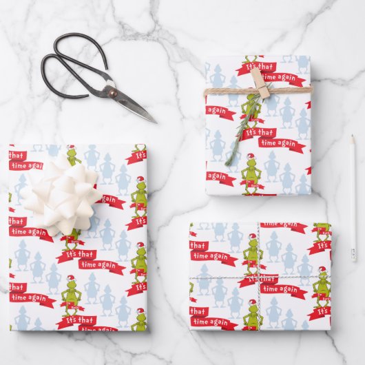 Der Knackpunkt | Es ist dieses "Time Again Pattern Geschenkpapier Set (Vorderseite)