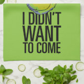 Der Knackpunkt | Es tut mir leid, dass ich zu spät Geschirrtuch (Gefaltet)