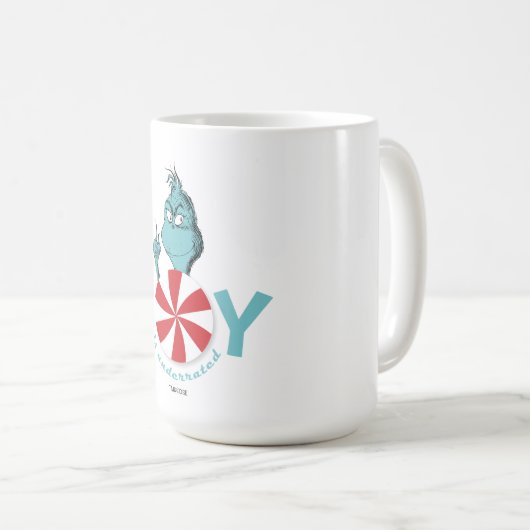 Der Knackpunkt | Freude wird unterbewertet Kaffeetasse (VorderseiteRechts)