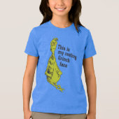 Der Knackpunkt | Funny Restruction Grinch Face Tri-Blend Shirt (Vorderseite)