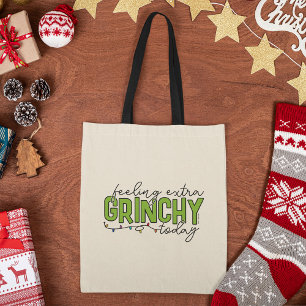 Der Knackpunkt   Gefühl Extra Grinchy Heute 4 Tragetasche