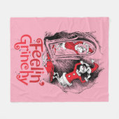 Der Knackpunkt | Gefühl Grinchy Fleecedecke (Vorderseite (Horizontal))