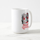 Der Knackpunkt | Gefühl Grinchy Kaffeetasse (VorderseiteRechts)