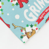 Der Knackpunkt | Happy Wholidays Pattern Fleecedecke (Ecke)