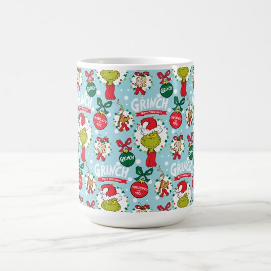Der Knackpunkt | Happy Wholidays Pattern Kaffeetasse (Mittel)
