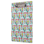 Der Knackpunkt | Happy Wholidays Pattern Klemmbrett (Links)