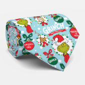 Der Knackpunkt | Happy Wholidays Pattern Krawatte (Gerollt)