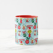 Der Knackpunkt | Happy Wholidays Pattern Tasse (Zentrum)
