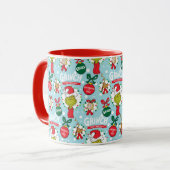 Der Knackpunkt | Happy Wholidays Pattern Tasse (Vorderseite Links)