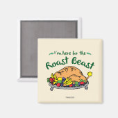 Der Knackpunkt | Ich bin hier für das Zitat der Ro Magnet (Vorderseite/Rückseite)