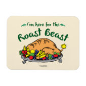 Der Knackpunkt | Ich bin hier für das Zitat der Ro Magnet (Horizontal)