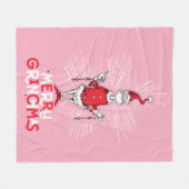 Der Knackpunkt | Merry Grinchmas Fleecedecke (Vorderseite (Horizontal))