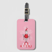 Der Knackpunkt | Merry Grinchmas Gepäckanhänger (Vorderseite Vertikal)