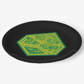 Der Knackpunkt | Mount Crumpit Pappteller (Schrägansicht)