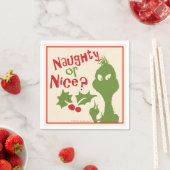 Der Knackpunkt | Naughty oder Nice Serviette (Beispiel)
