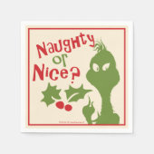 Der Knackpunkt | Naughty oder Nice Serviette (Vorderseite)