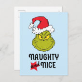 Der Knackpunkt | Naughty und Nice Postkarte (Vorne/Hinten)