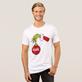 Der Knackpunkt | Personalisierter Name Tri-Blend Shirt (Vorderseite voll)