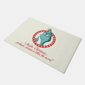 Der Knackpunkt | Vielleicht Weihnachten... Fußmatte (Schrägansicht)