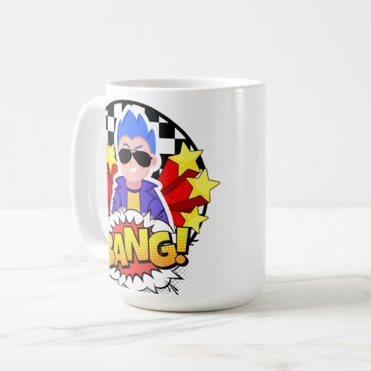 Der knallharte Typ Kaffeetasse (Vorderseite Links)