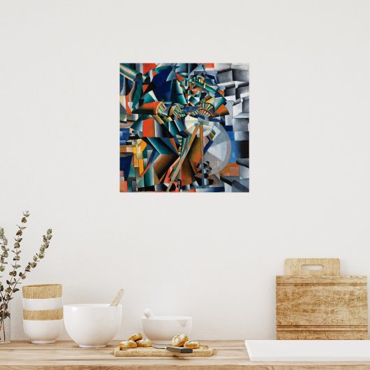 Der Knife Grinder (Grundsatz des Glitterns) Poster (Küche)