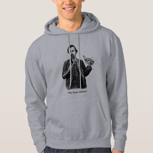 "der Knochenarzt" Hoodie (Vorderseite)