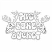 Der Knochenstapel Aufkleber (Vorderseite)