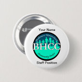 Der Knopf BHCC des Lehrers Button (Vorne & Hinten)