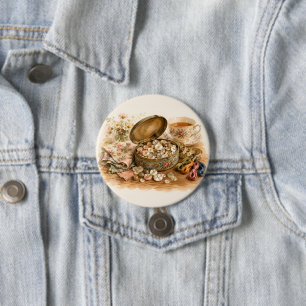Der Knopf Blechknopf Button