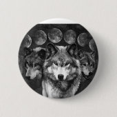 Der Knopf des Wolfs Button (Vorderseite)