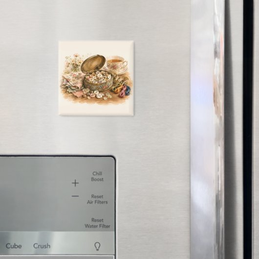 Der Knopf-Dosenmagnet Magnet (In Situ (Kühlschrank))