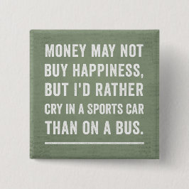 Der Knopf Glück Finanzberater kann man nicht kaufe Button