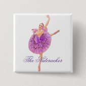 Der Knopf "Nutcracker Sugar Plum Fairy" Button (Vorderseite)