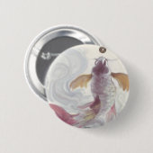 Der Knopf Reichtum Hungerkatze Button (Vorne & Hinten)