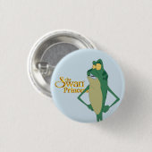 Der Knopf Schwan-Prinzessin Jean-Bob Button (Vorne & Hinten)