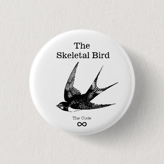 Der Knopf "Vogel" Button (Vorderseite)