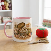 Der Knopfdose Tasse