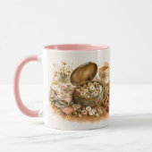 Der Knopfdose Tasse (Links)