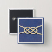 Der Knoten der Matrosen - Kreuzknoten Button (Vorne & Hinten)