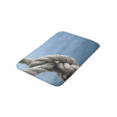 Der Knoten der Seeleute Badematte (Schrägansicht)