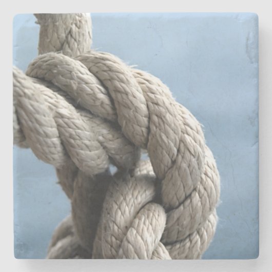 Der Knoten der Seeleute Steinuntersetzer (Vorderseite)
