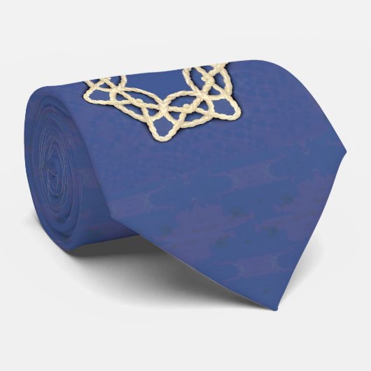 Der Knoten-Krawatte der Matrosen Krawatte (Gerollt)