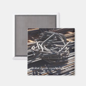 Der Knoten Magnet (Vorderseite/Rückseite)