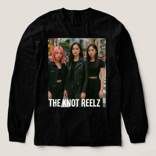 Der Knoten reelz Tri-Blend Shirt (Design Vorderseite)