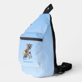 Der Koalas Jetpack-Flug Crossbody Bag (Rechte Ecke)