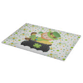 Der Kobold St.-Paddys Schneidebrett (Ecke)