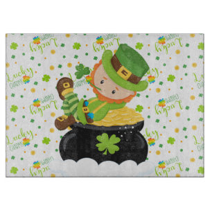 Der Kobold St.-Paddys Schneidebrett